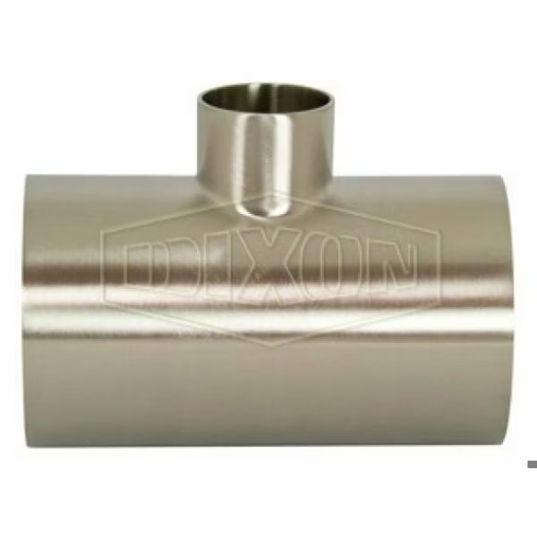 Weld Reducing Tee, 4 x 3 in, 304 SS, Domestic, Dixon, Mfr#: B7RWWW-G400300P